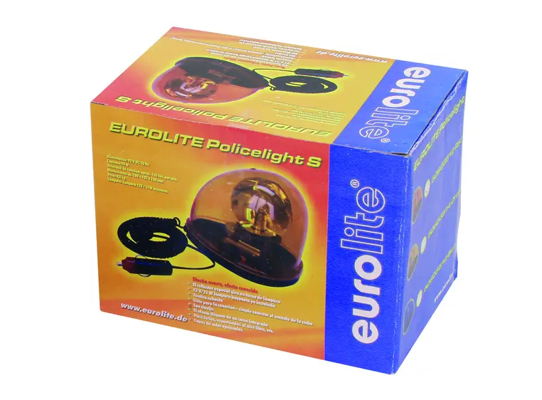 EUROLITE Police beacon STA-1221, orange, 12V/21W 